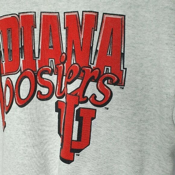VTG Indiana Hoosiers Sleeveless Sweatshirt - Picture 3 of 6